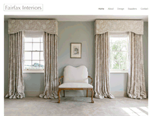 Tablet Screenshot of fairfaxinteriors.com